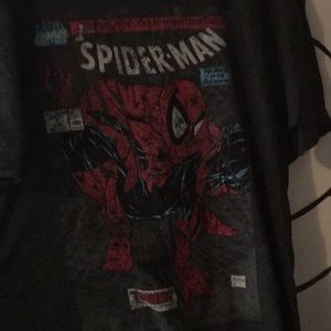 Gray Spider man tee